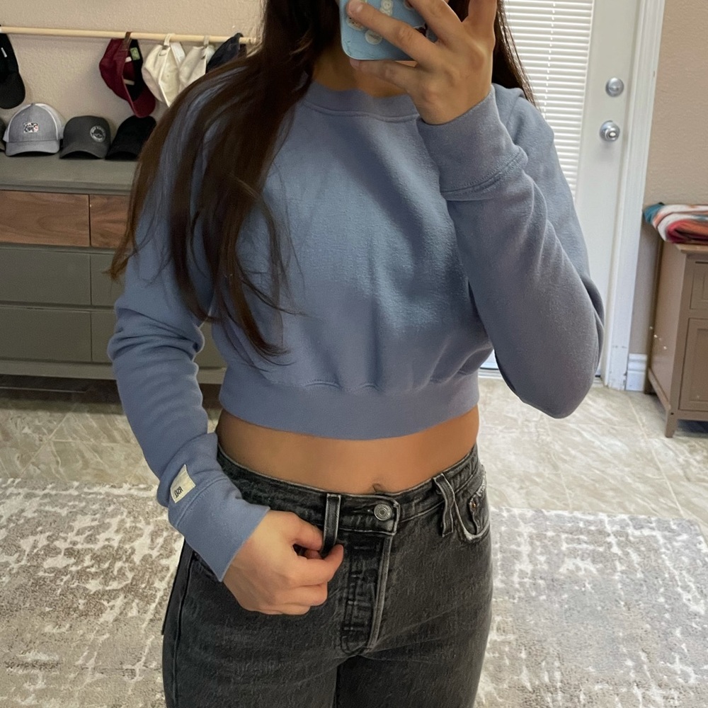 RSQ cropped crewneck